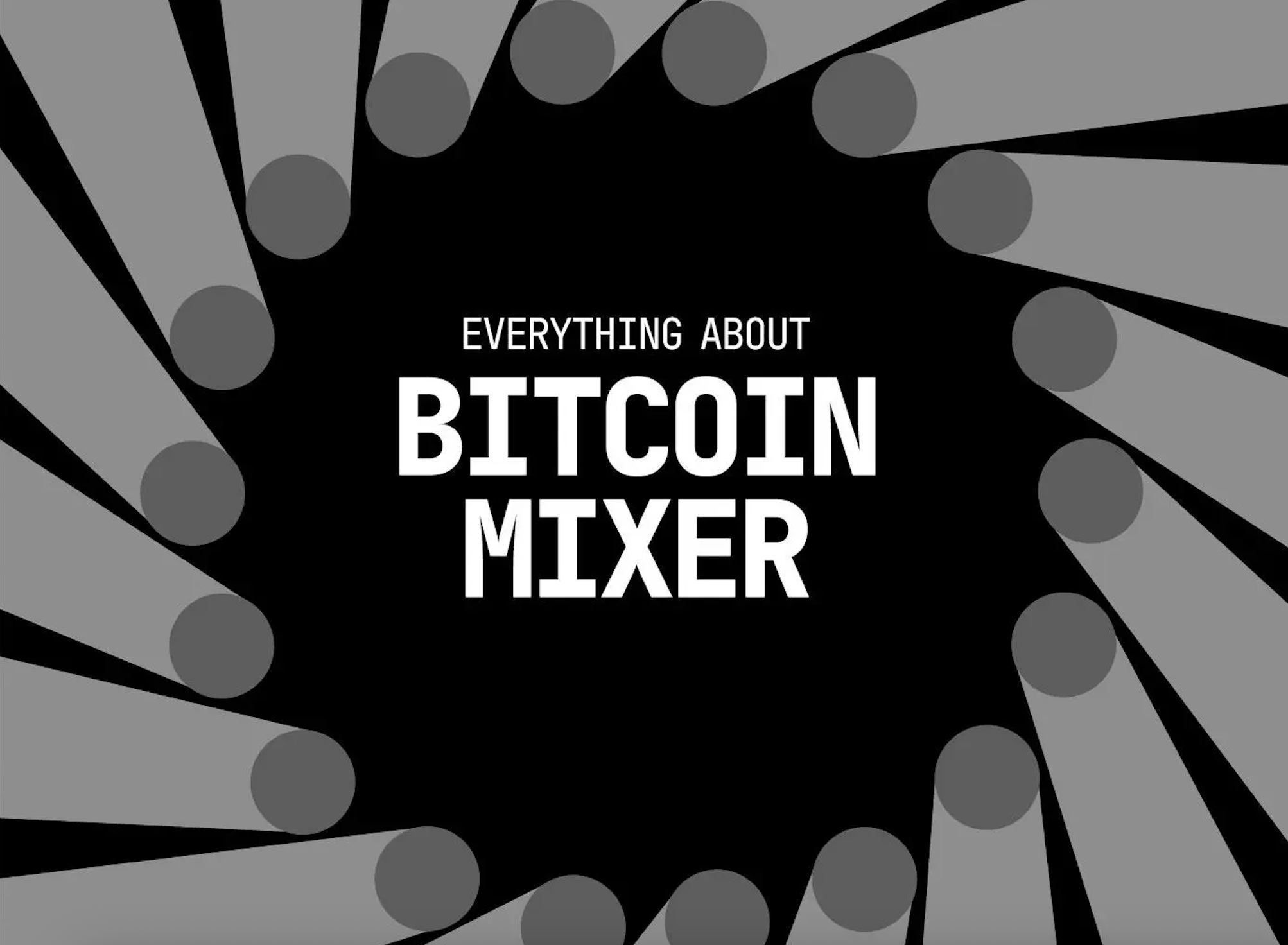 Illustration of crypto mixer process